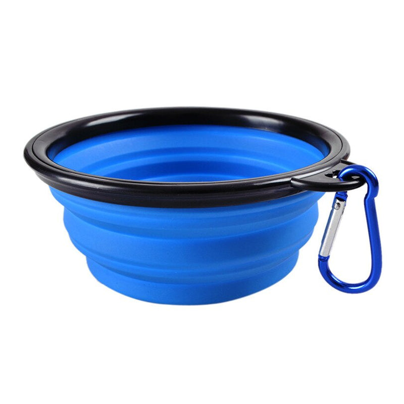 Collapsible Silicone Dogs Bowl